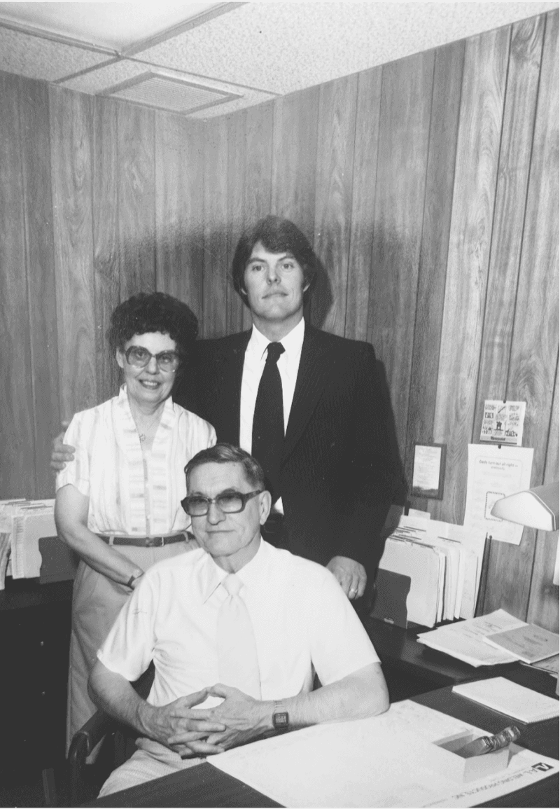 Allyn Schlauder in the early days of Source 4 Industries